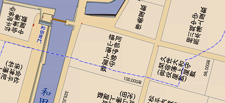 古地図の写真