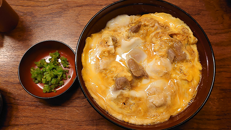 玉ひでの親子丼の写真