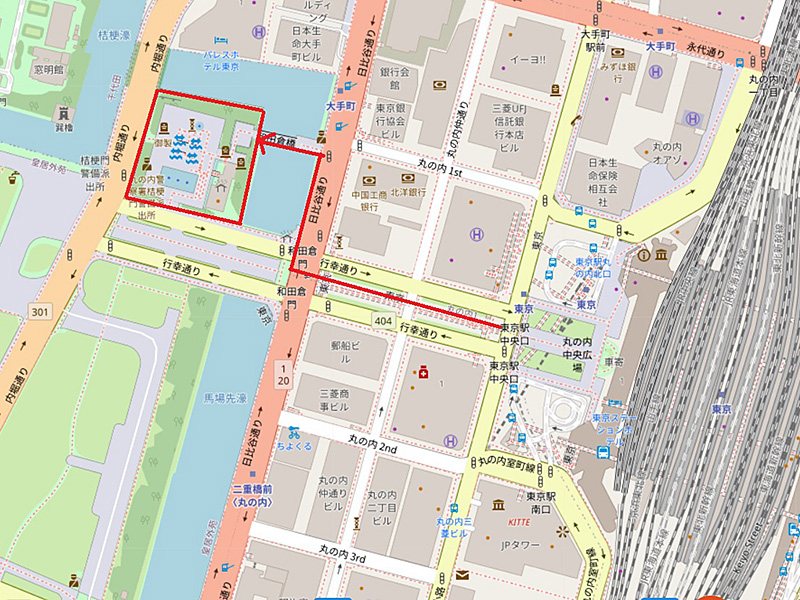 地図の写真