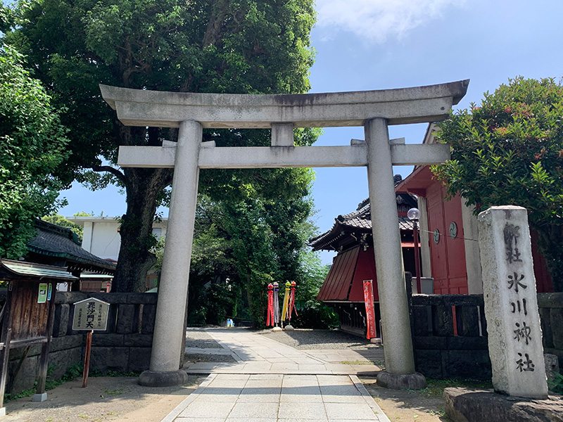 麻布氷川神社の写真