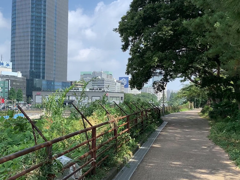 四ツ谷方面の風景の写真