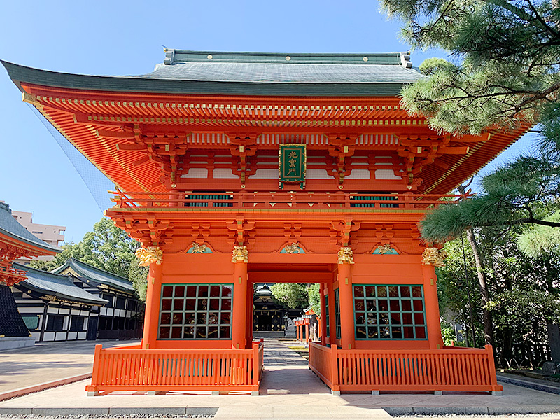 穴八幡宮の写真2