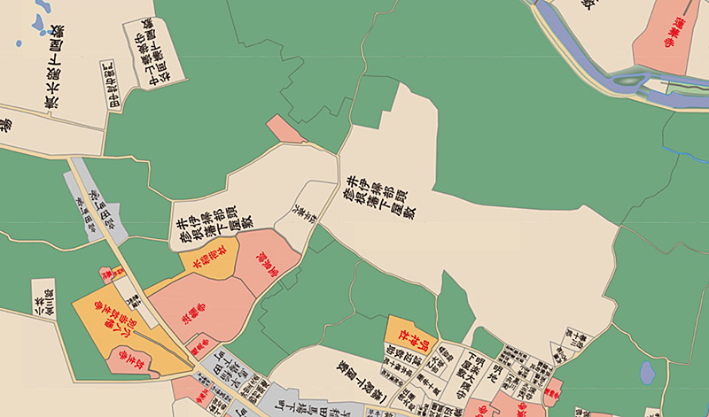 江戸地図の写真