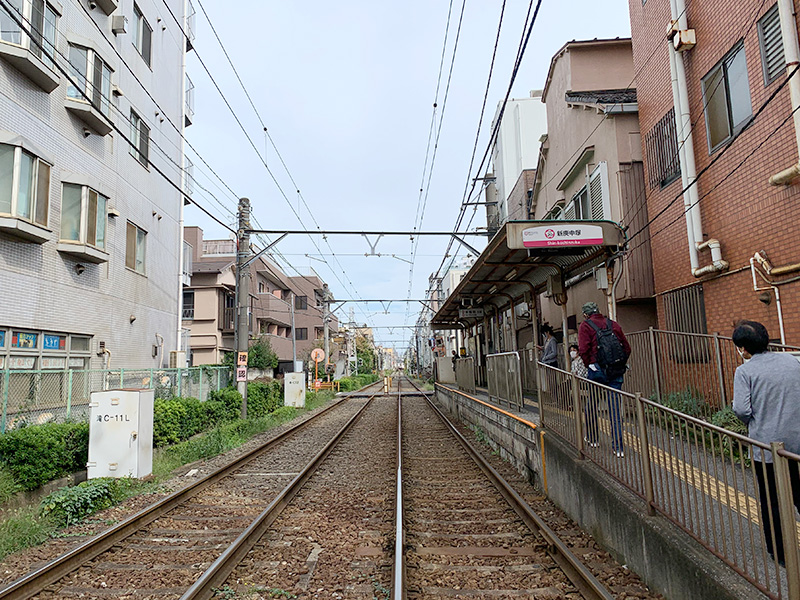 新庚申塚停留所の写真