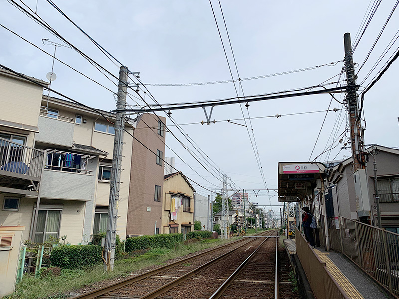 栄町停留所の写真