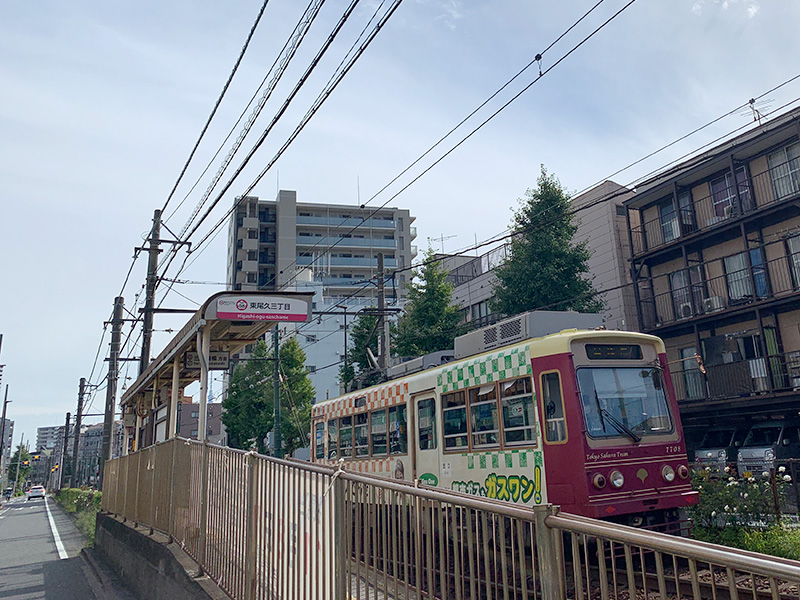 東尾久三丁目停留所の写真