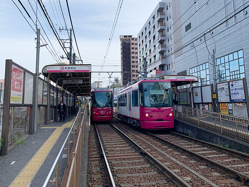 町屋駅前停留所の写真
