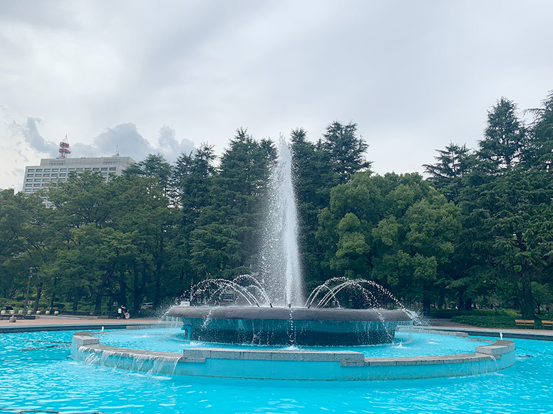 大噴水の写真
