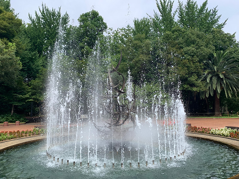 鴎の噴水の写真