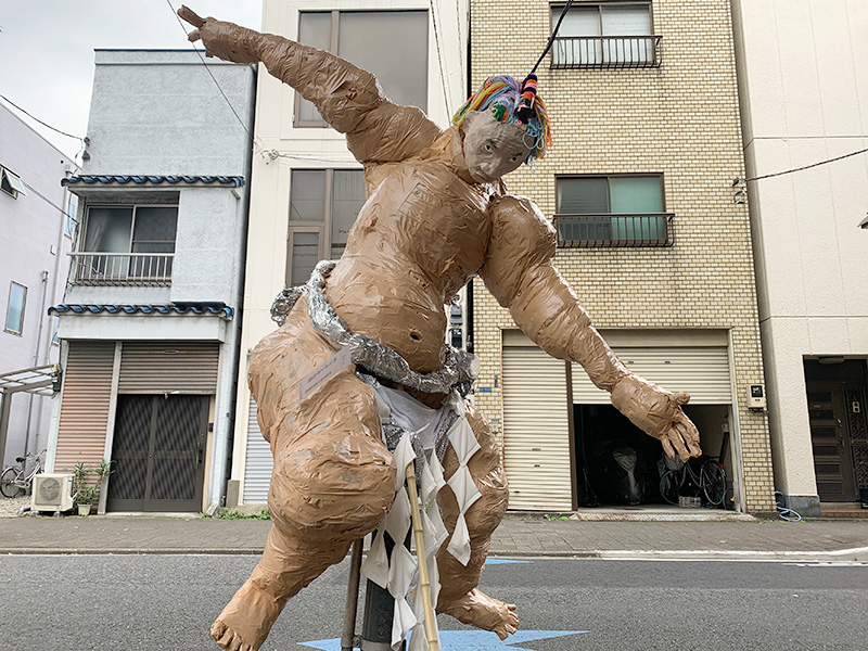 かかしコンクールの写真3