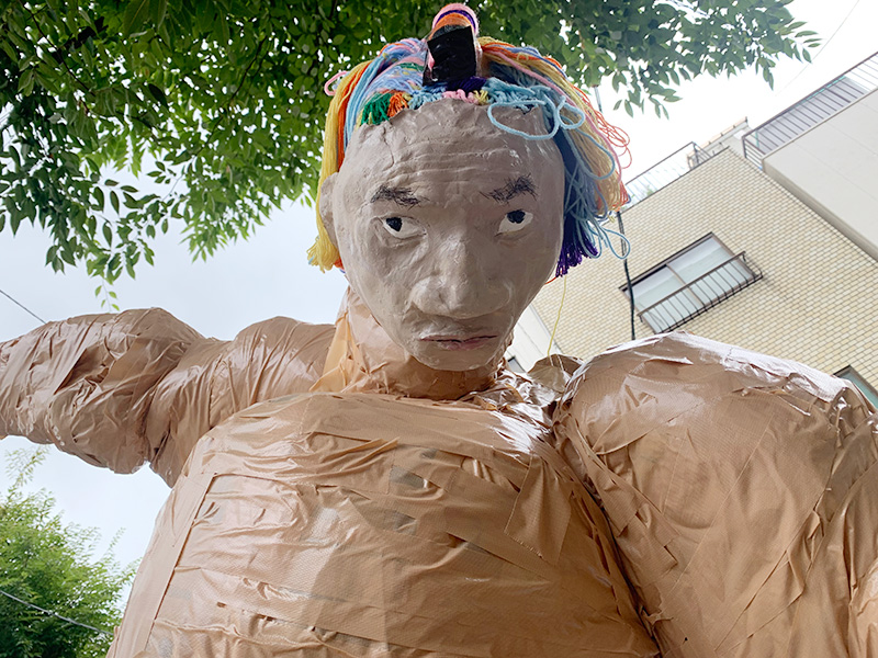 かかしコンクールの写真4
