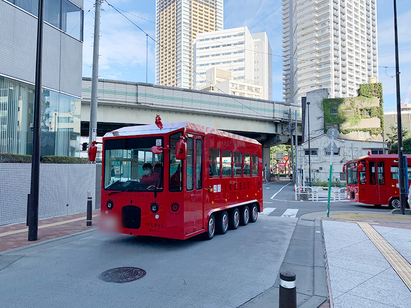 「IKEBUS」（イケバス）の写真