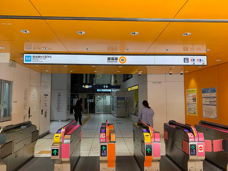銀座線・渋谷駅の写真