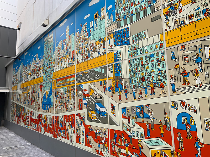 街かどアートの写真