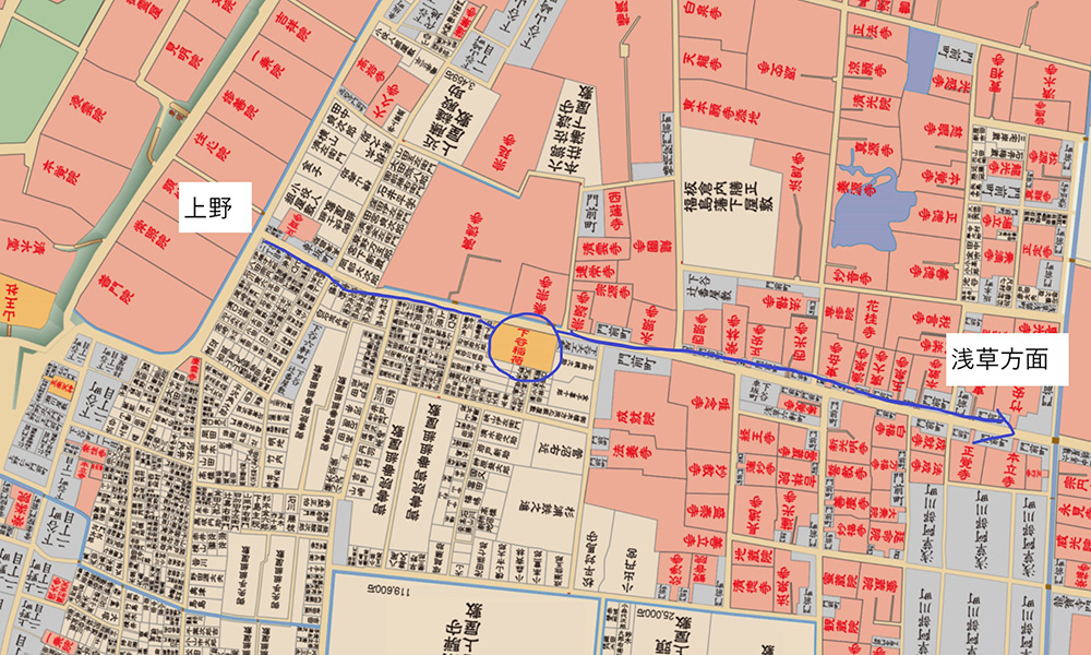 江戸地図の写真