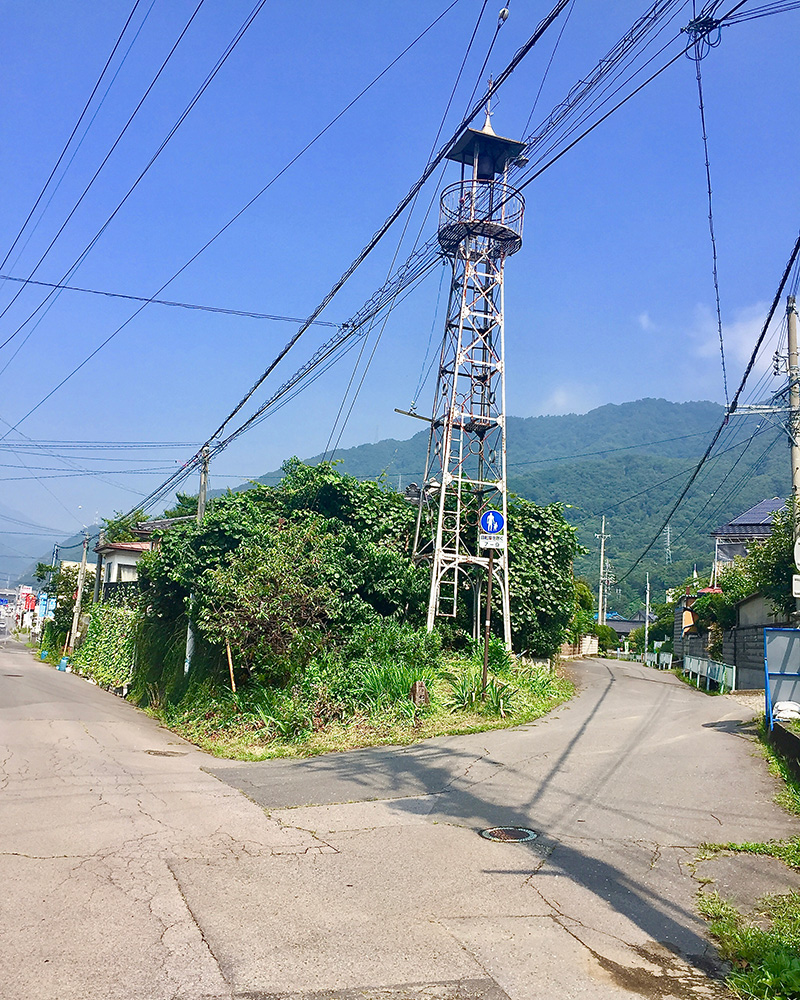 火の見櫓の写真