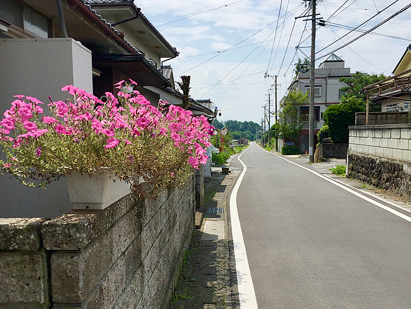 旧街道の写真