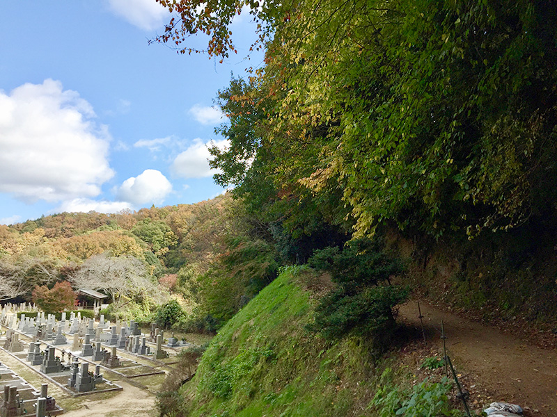 次の寄り道先に向かう写真