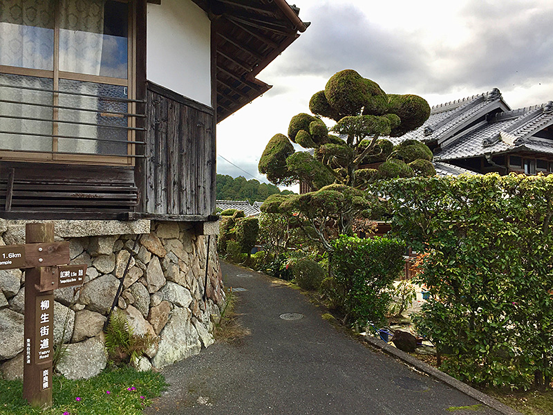 道標の写真