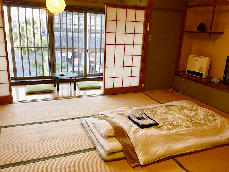 泊まったお部屋の写真