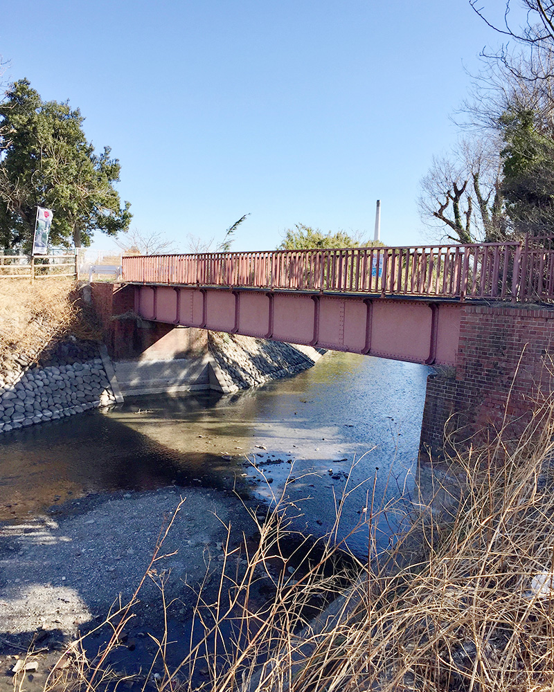 備前渠鉄橋の写真