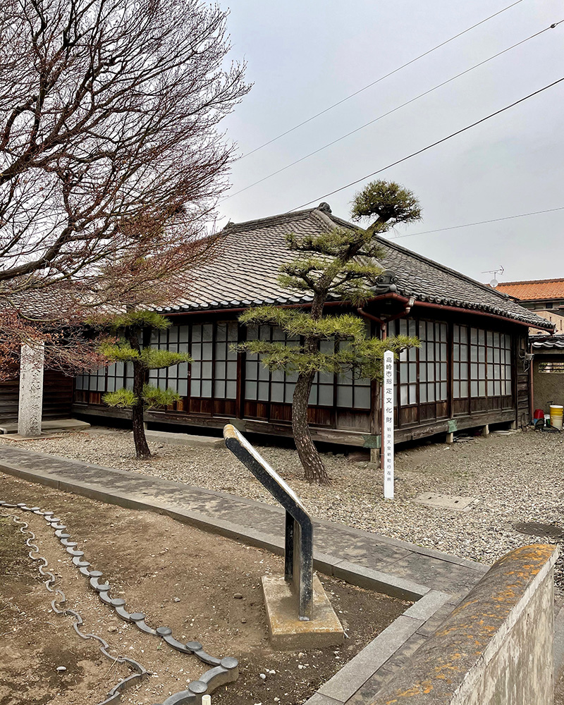 明治天皇が宿泊した家屋の写真
