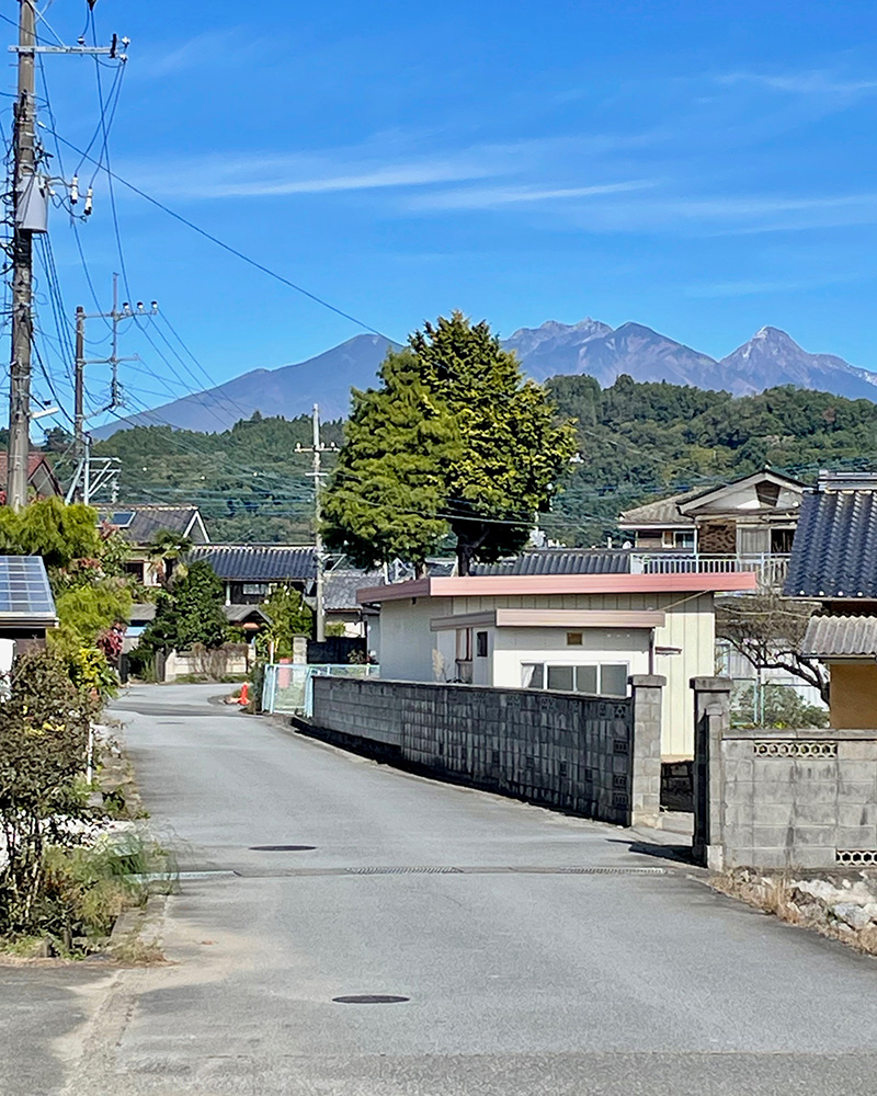 八ヶ岳も登場の写真