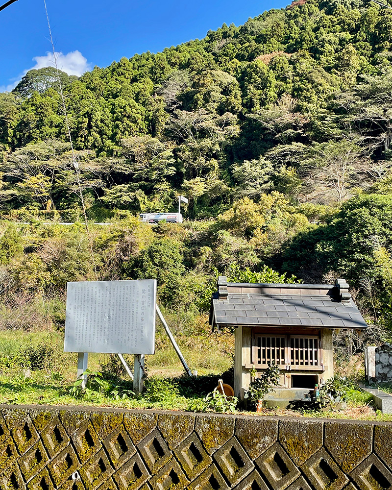 関戸吉信の墓があった写真