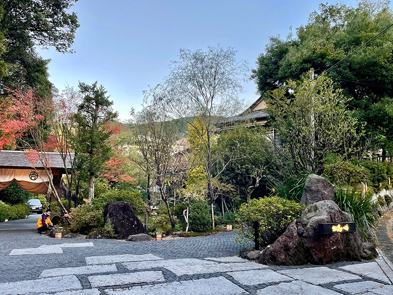 島崎藤村が逗留した落合楼の写真