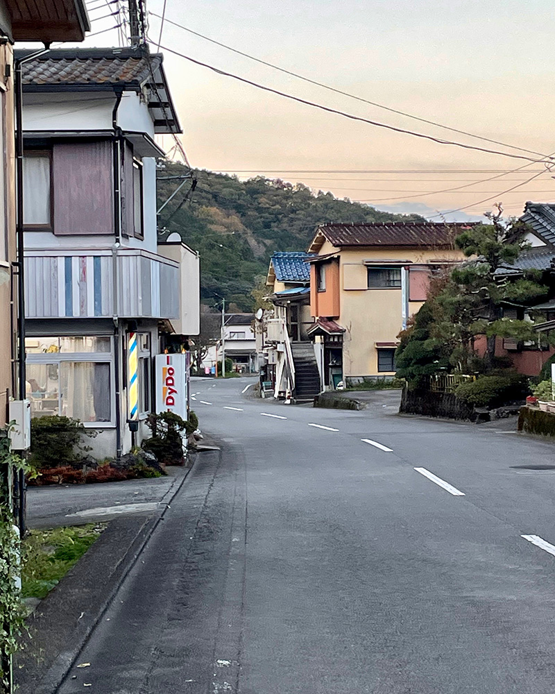 日が暮れてきた写真