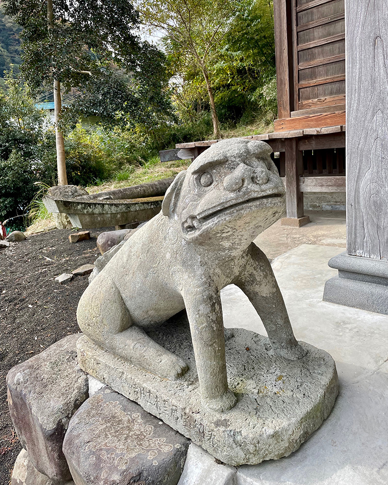 狛犬・吽形の写真
