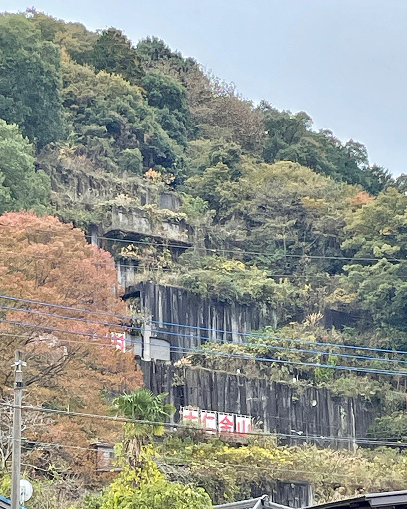 大仁金山の廃墟の写真