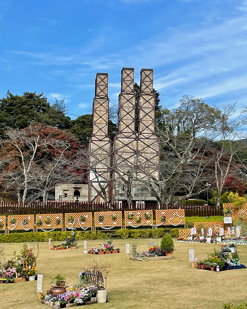 今や世界遺産、韮山反射炉の写真