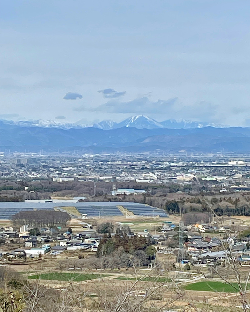 日光男体山が見える写真
