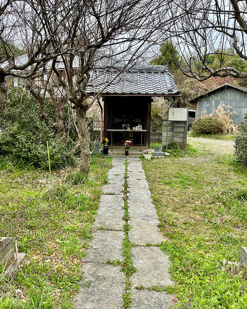 源義賢の墓所の写真
