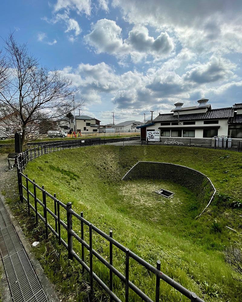 埼玉県史跡、七曲井の写真