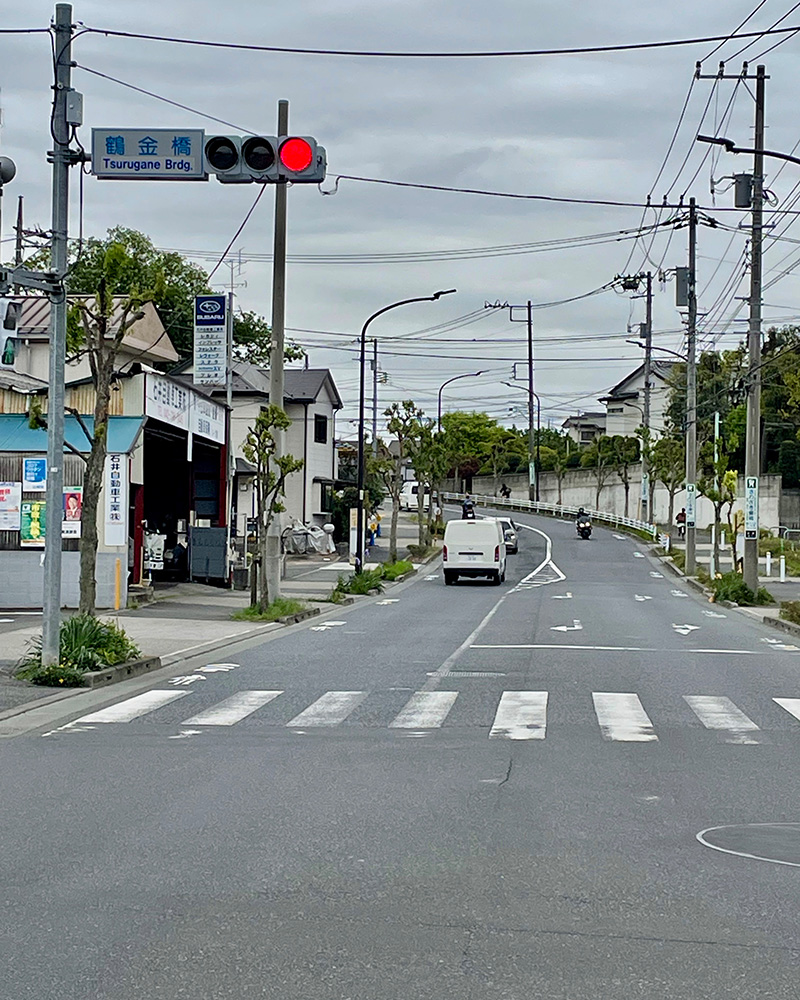 都道56号線を行く写真