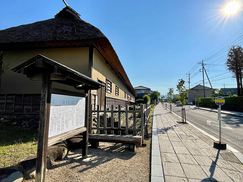 安中藩の武家長屋の写真