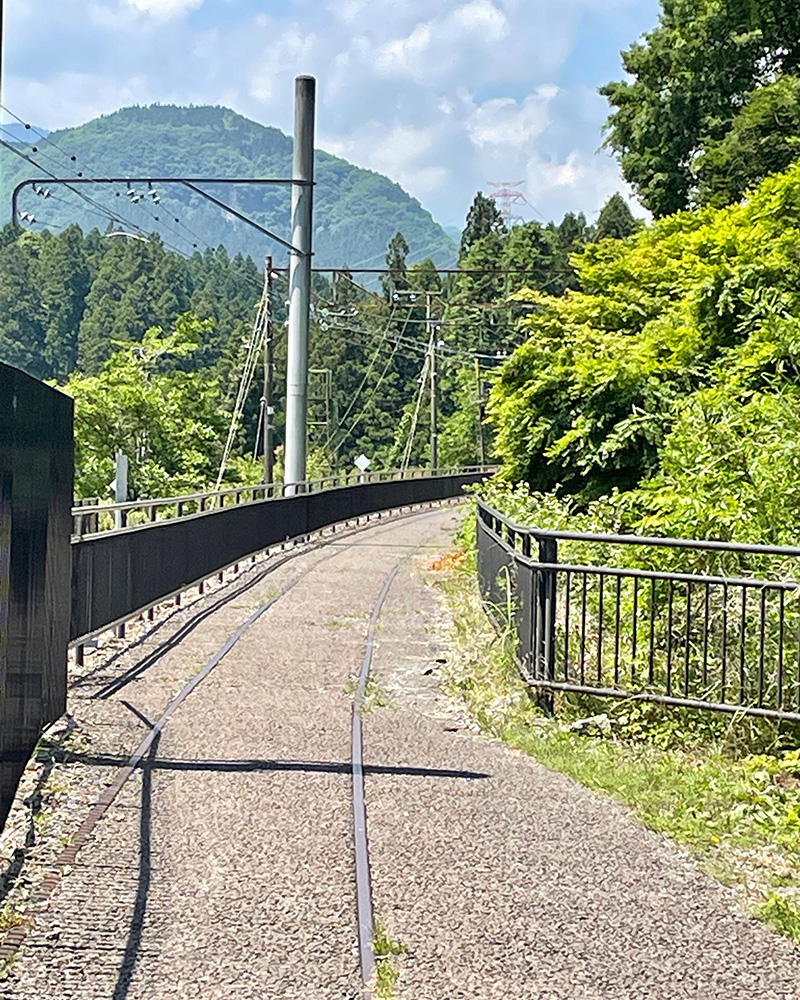 この道を通ってめがね橋を見てみたい写真