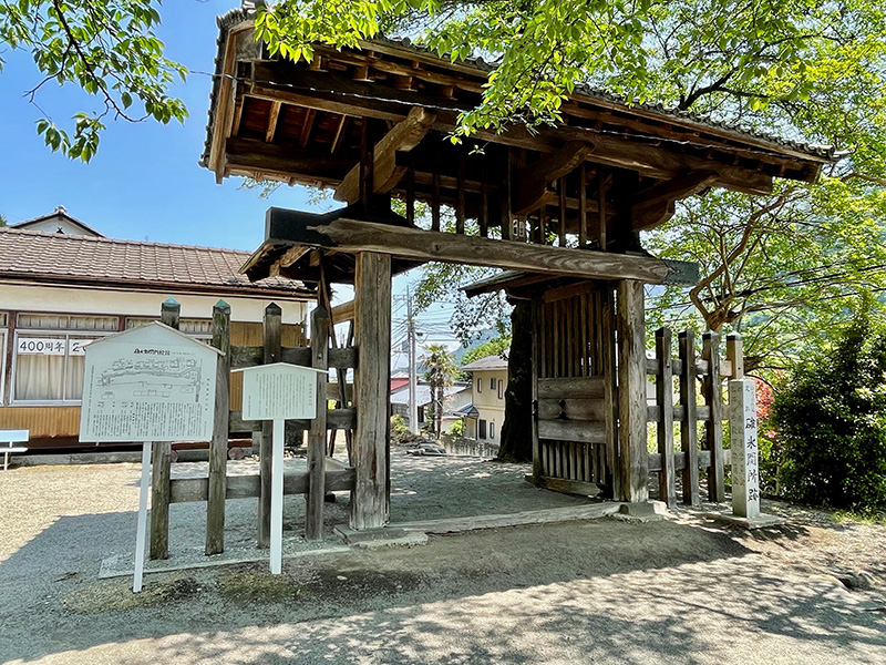 横川の関所の写真