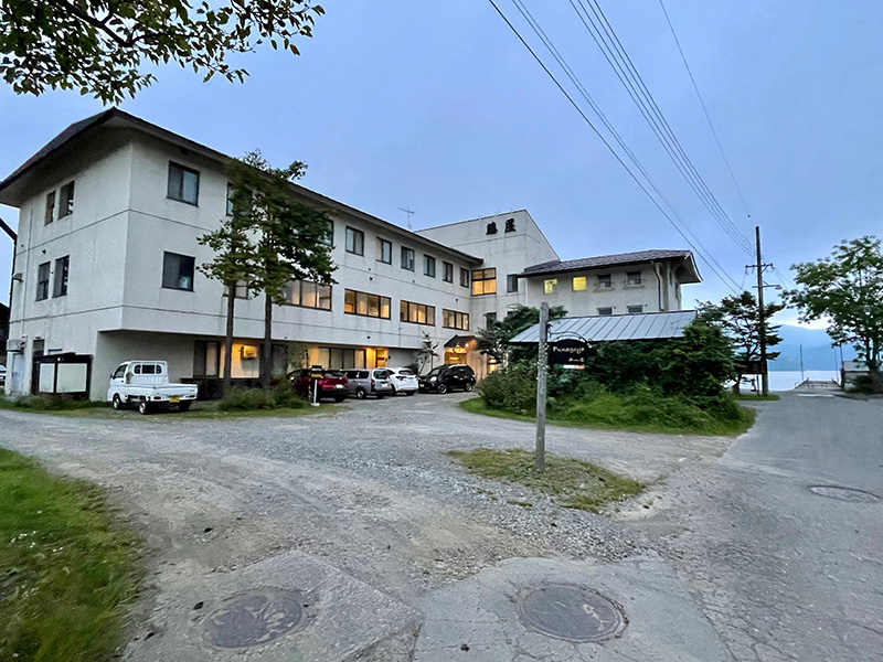 泊まった藤屋旅館の写真