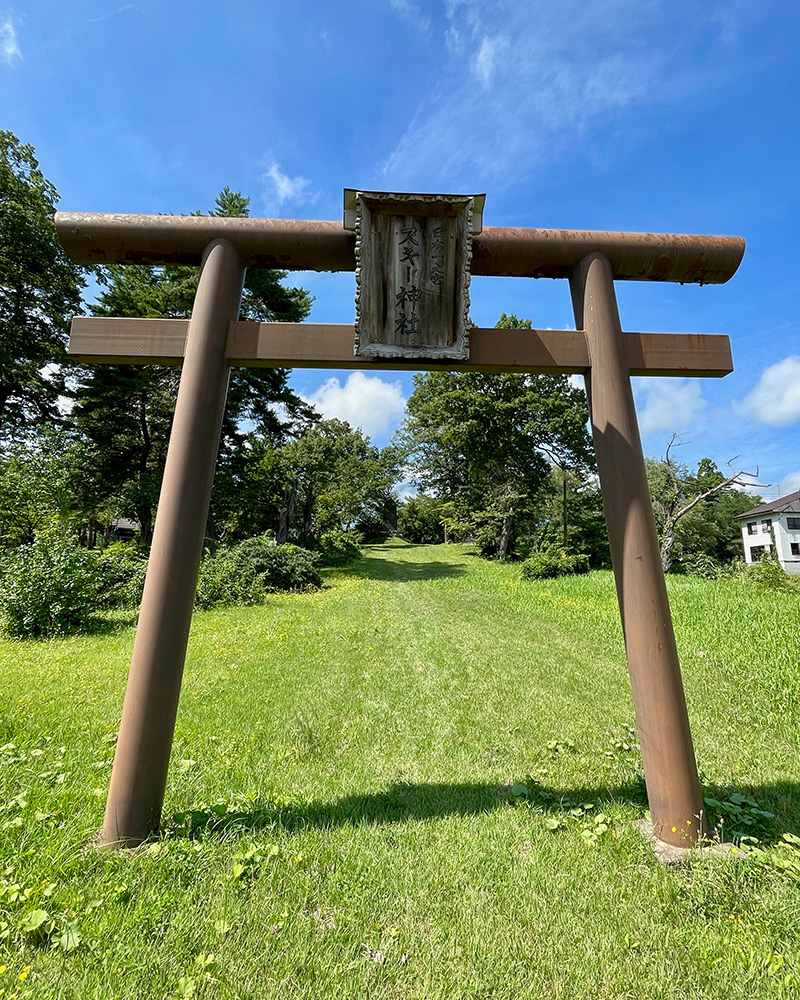スキー神社だ!の写真