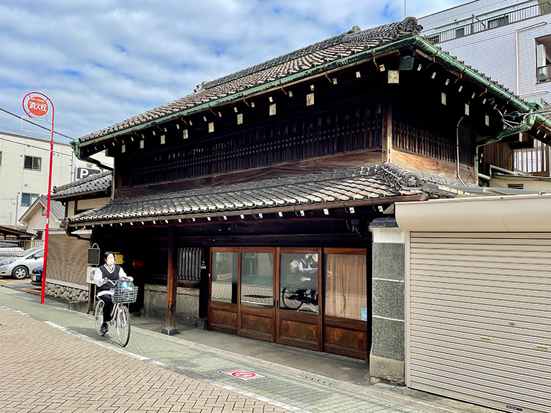 伝馬屋敷だった横山家の写真