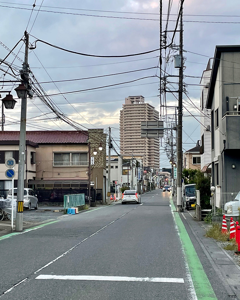 すぐ先の北越谷駅で第1日目を終了の写真