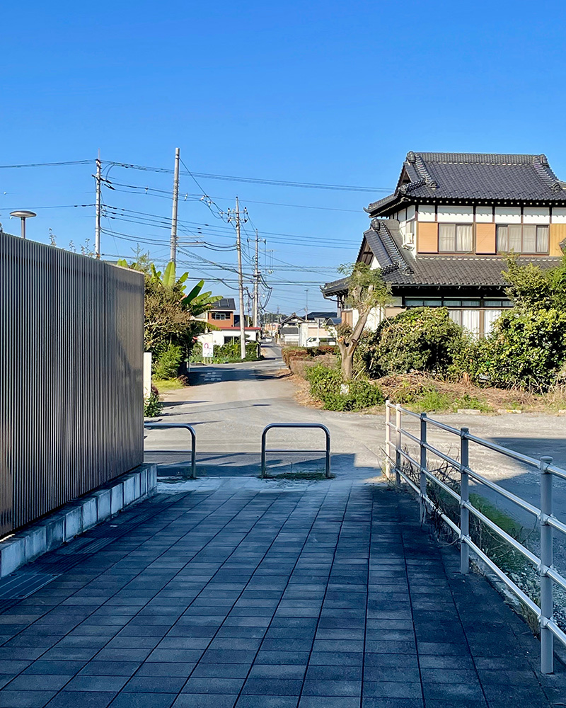 市庁舎を出てなお続く写真