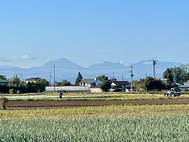 日光連山が見える写真