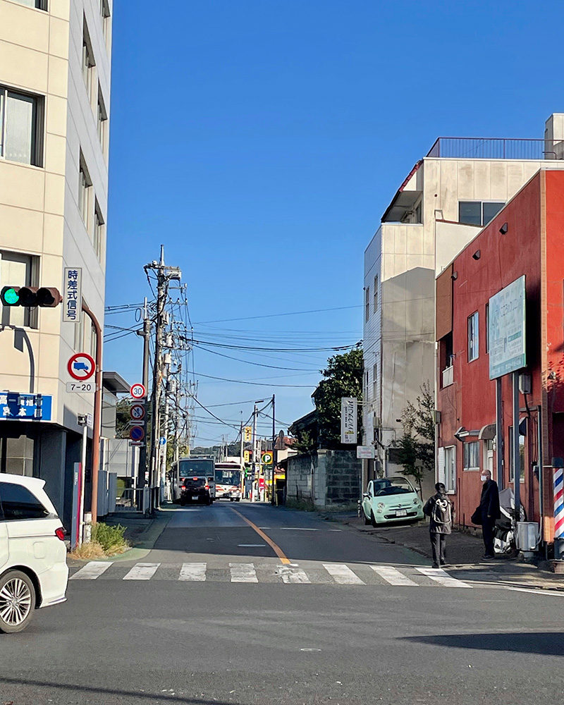 日光街道と奥州街道の追分の写真