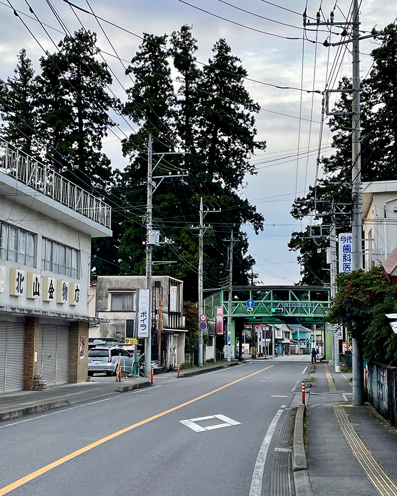 小倉歩道橋へと向かう写真