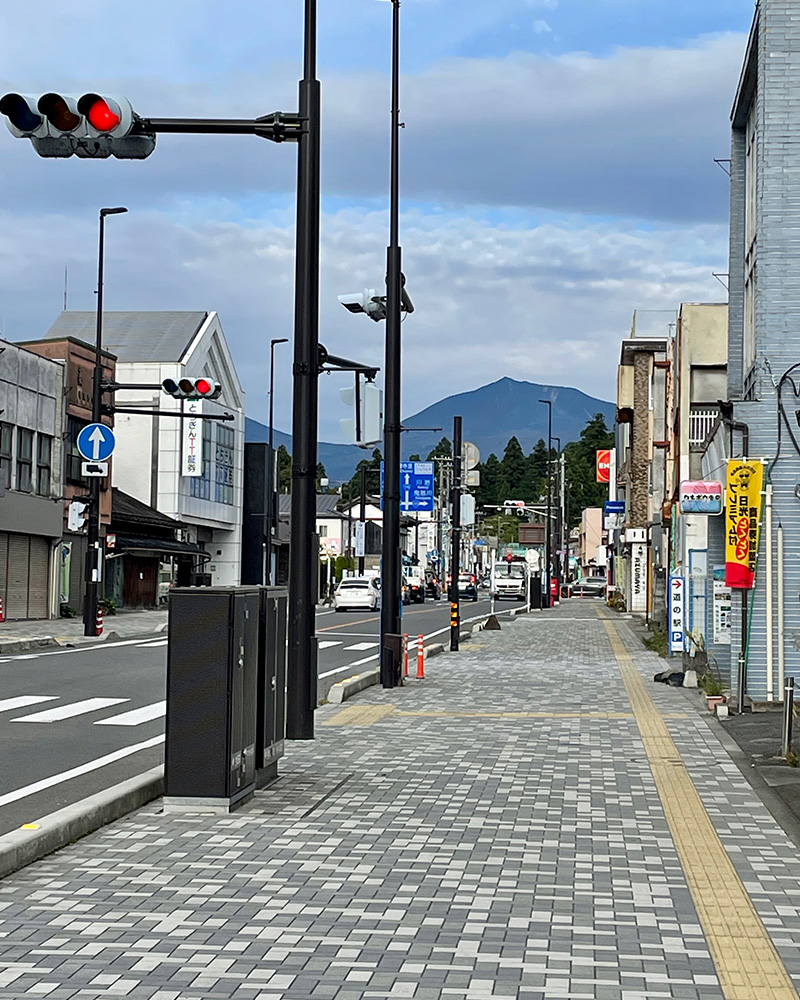 今市宿の街並みの写真