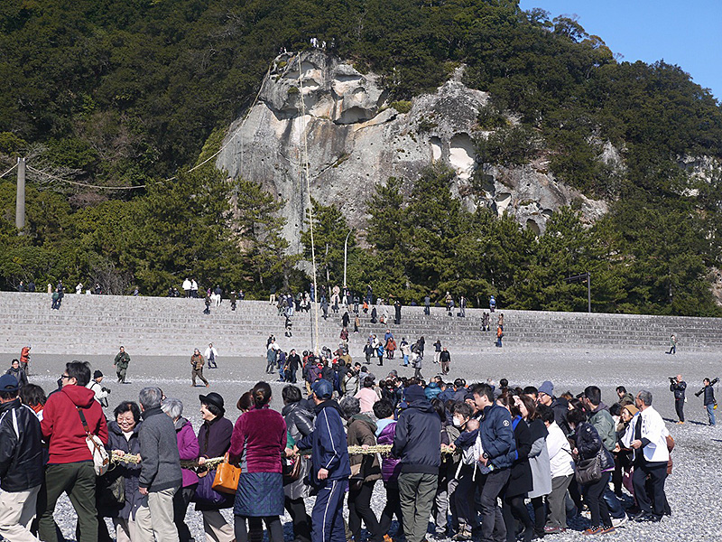 お綱掛神事（三重県無形文化財指定）の写真